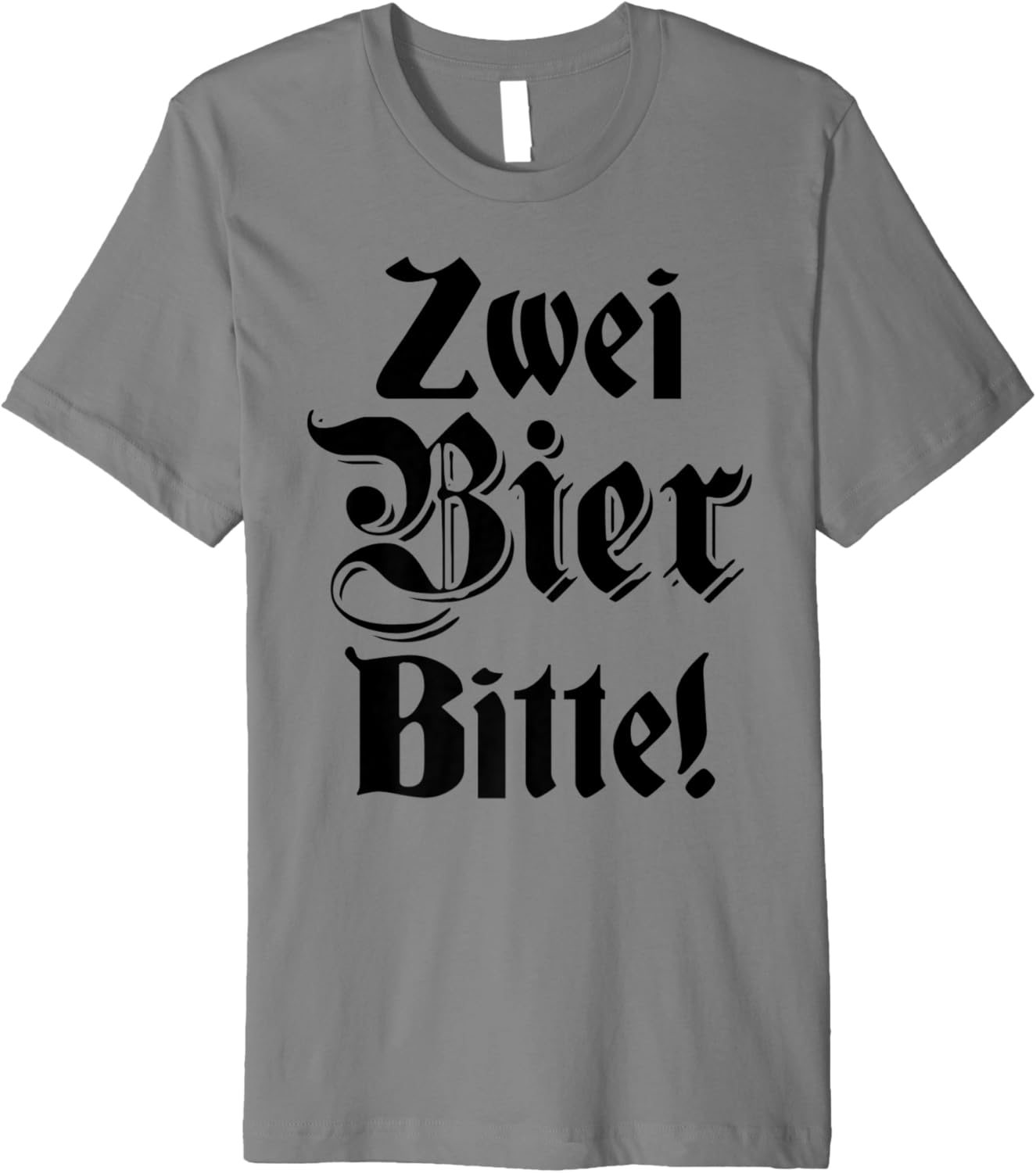 Mens German Two Beers Please Funny